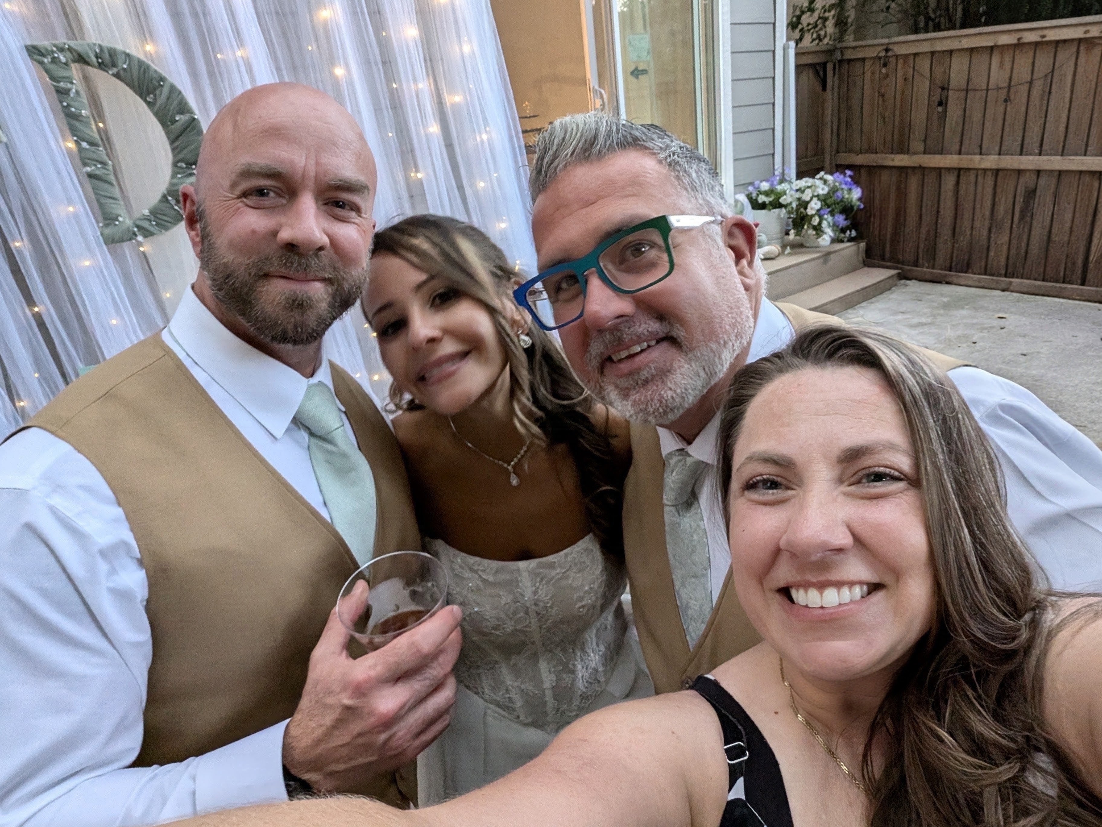 Wedding photo 1 shared by Cory & Char
